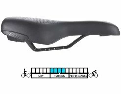 Cheap ❤️ BBB BSD-111 SportPlus Memory Foam Touring Saddle - Black - 170mm 😉 -Saddles store BSD 111 3