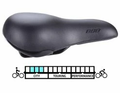 Best Sale 🔥 BBB BSD-26 BaseShape Foam Padded Saddle - Black - 210mm 🌟 -Saddles store BSD 26 3