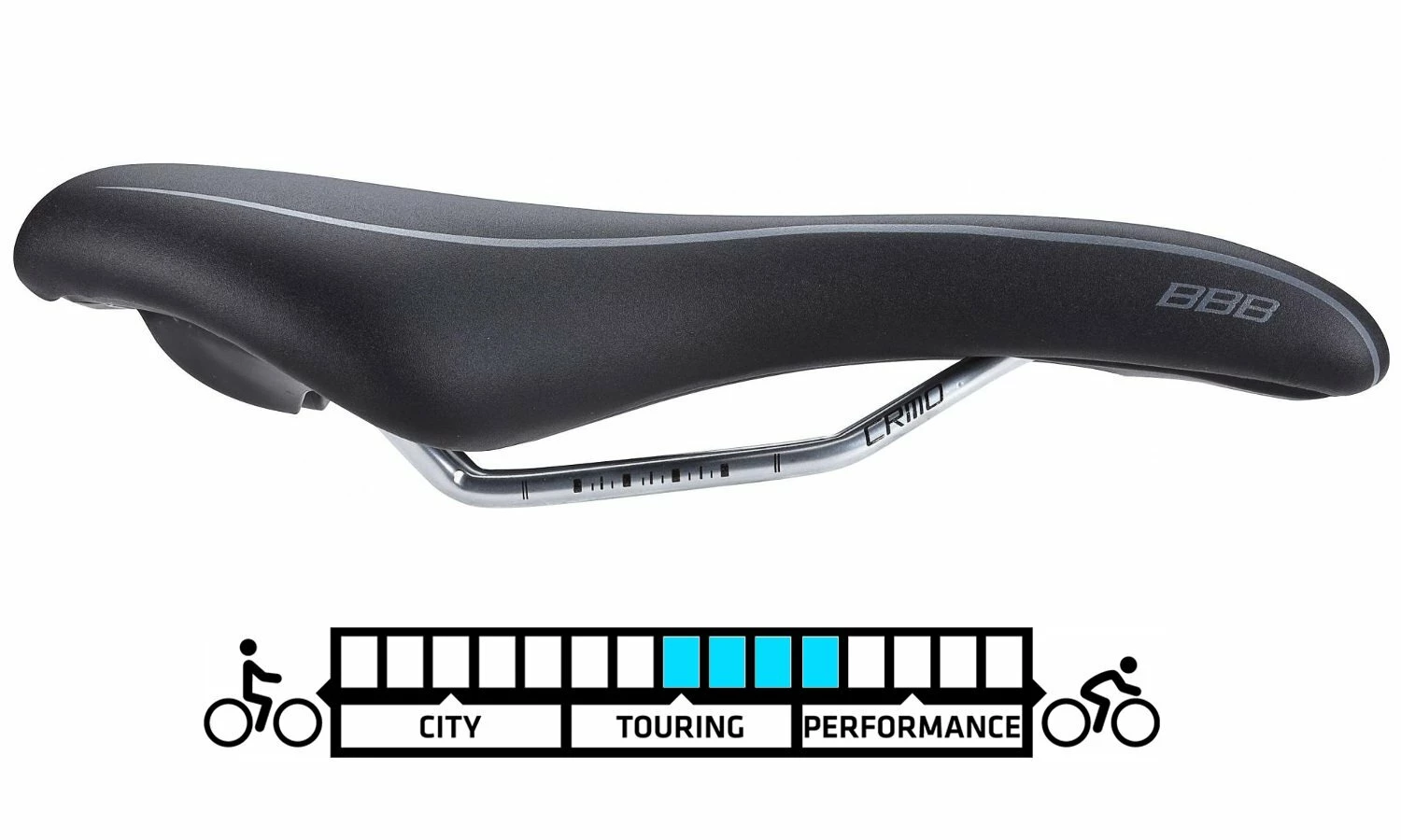 Cheapest ๐ BBB BSD-72 SportComfort Anatomic Touring Saddle - Black - 150mm ๐ 4 Cheapest ๐ BBB BSD-72 SportComfort Anatomic Touring Saddle - Black - 150mm ๐ - Image 4